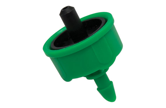 KIT GOTERO 4L/H 2 SALIDAS +PIQUETAS